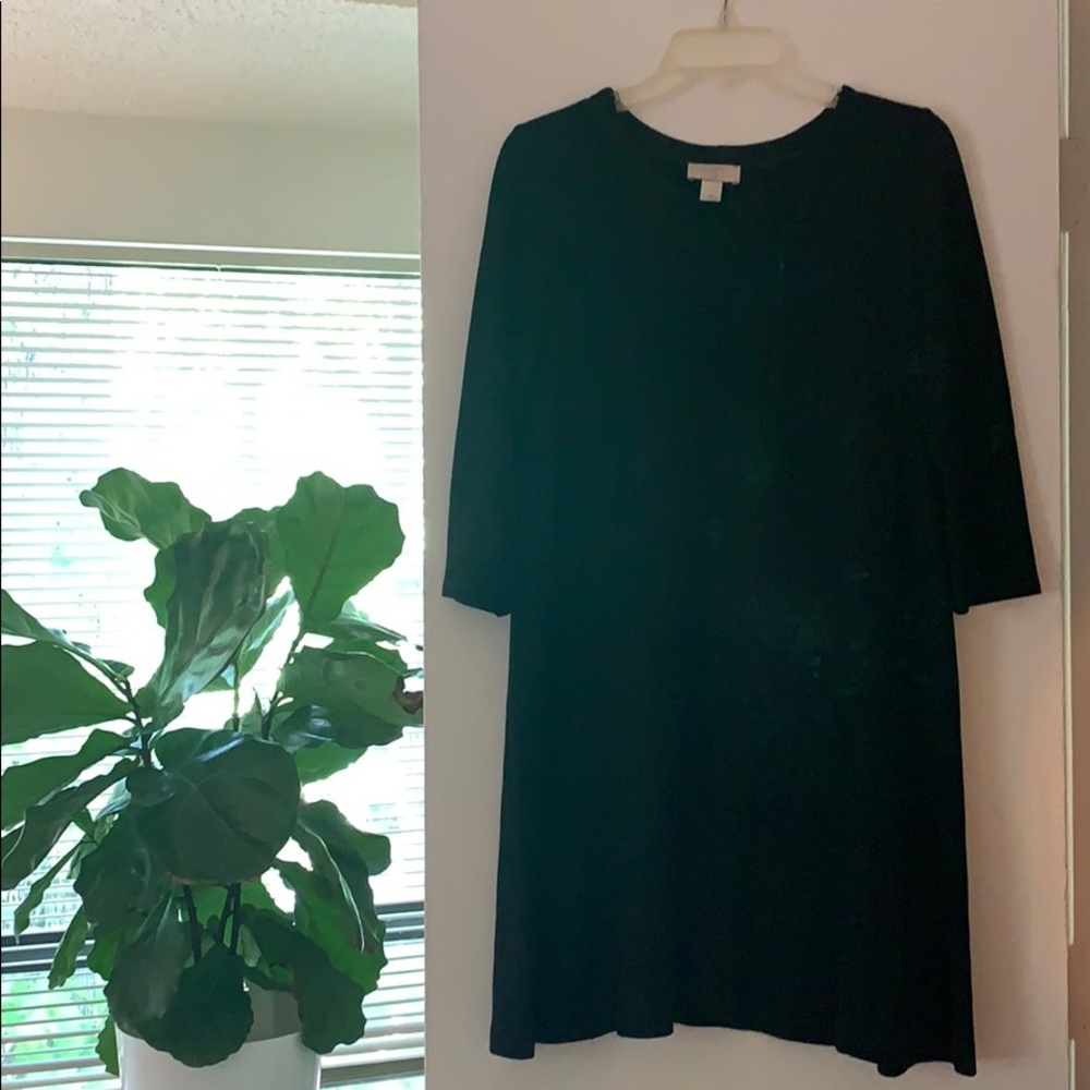 Black swing dress